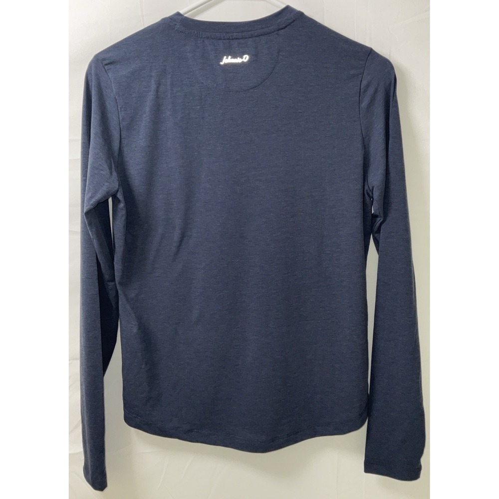 NWOT Women's Johnnie-O Course Performance Long Sleeve‎ T-Shirt Navy Blue - XS - Picture 5 of 7
